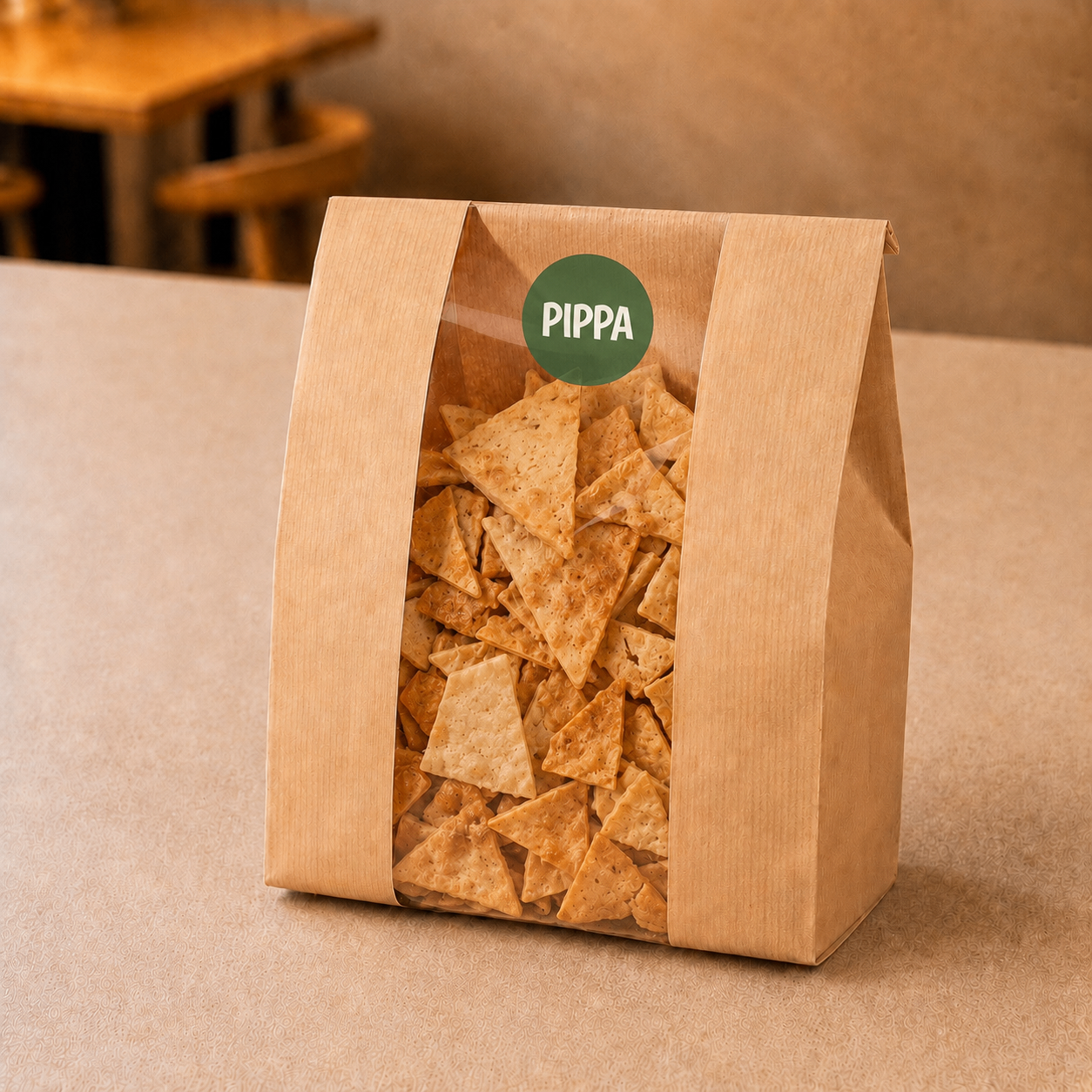 Chips de pan pita